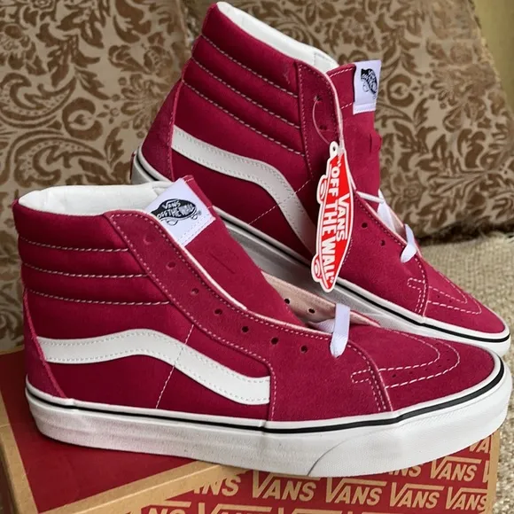 Vans Sk8-Hi Cerise/True White WMNS