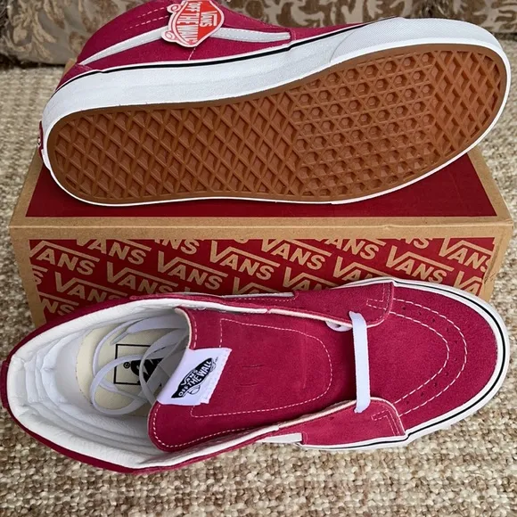 Vans Sk8-Hi Cerise/True White WMNS