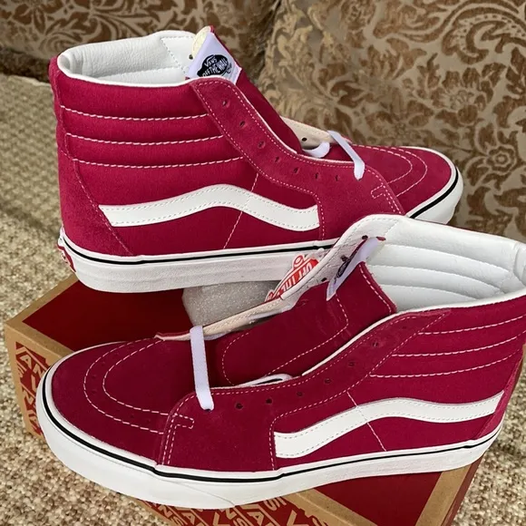 Vans Sk8-Hi Cerise/True White WMNS