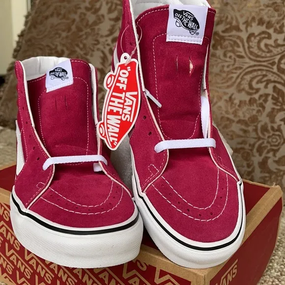 Vans Sk8-Hi Cerise/True White WMNS