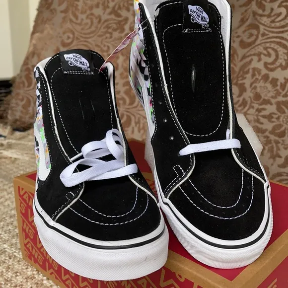 Vans Sk8-Hi Checker Cube Black/True White Men’s