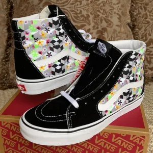 Vans Sk8-Hi Checker Cube Black/True White Men’s