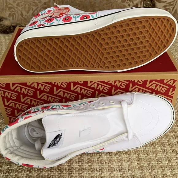 Vans Sk8-Hi Flowers True White Men’s