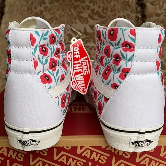 Vans Sk8-Hi Flowers True White Men’s