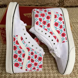 Vans Sk8-Hi Flowers True White Men’s