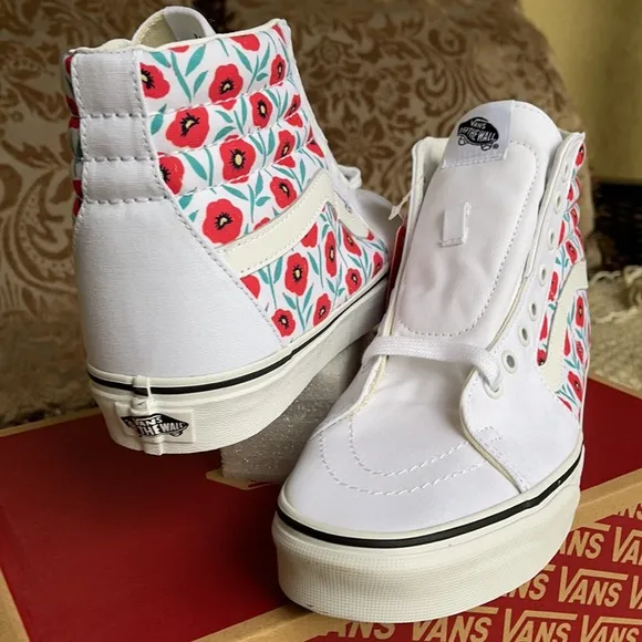 Vans Sk8-Hi Flowers True White Men’s