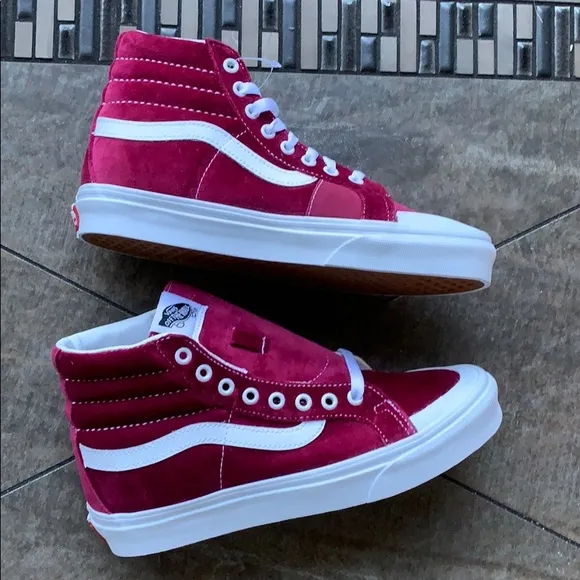 VANS SK8-Hi REISSUE 13 Velvet Beet Red l/True Whit