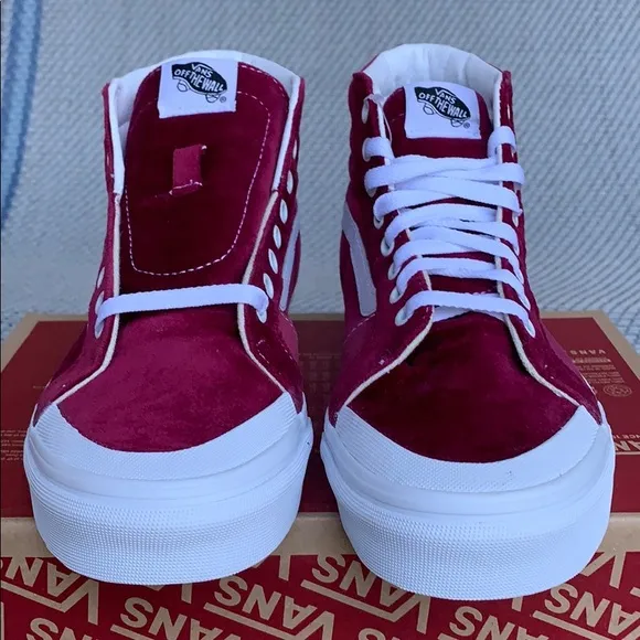 VANS SK8-Hi REISSUE 13 Velvet Beet Red l/True Whit