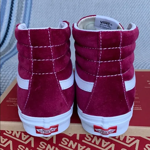 VANS SK8-Hi REISSUE 13 Velvet Beet Red l/True Whit