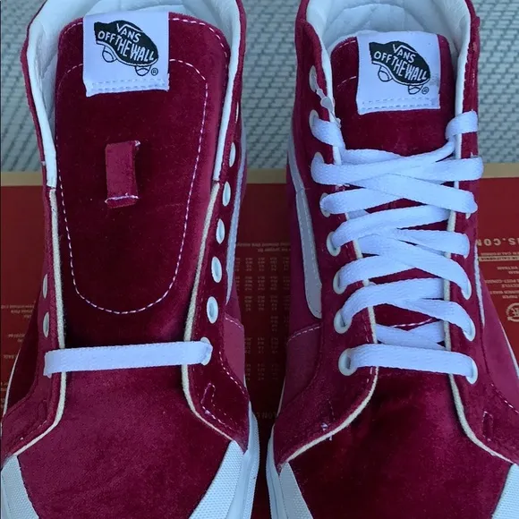 VANS SK8-Hi REISSUE 13 Velvet Beet Red l/True Whit