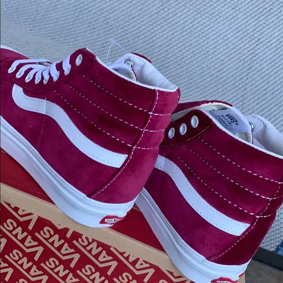 VANS SK8-Hi REISSUE 13 Velvet Beet Red l/True Whit