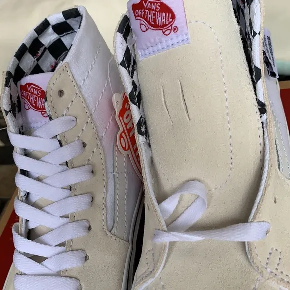 VANS SK8-Hi TAPERED DIY White/True White WMNS