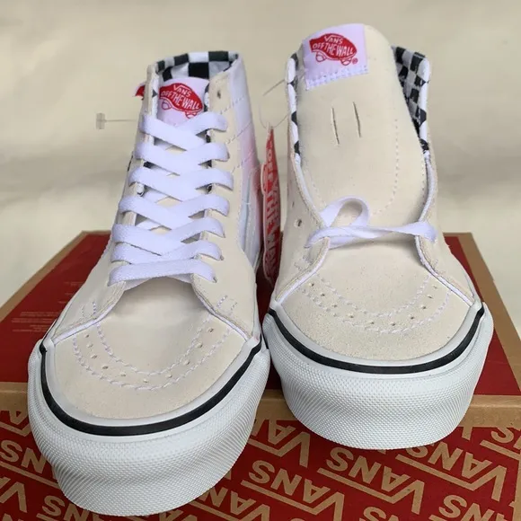 VANS SK8-Hi TAPERED DIY White/True White WMNS