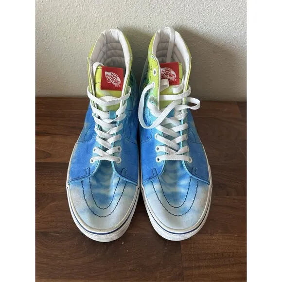 Vans Sk8-Hi x Spongebob Squarepants 'Imagination' Skate Shoes Sneakers Size 10.5