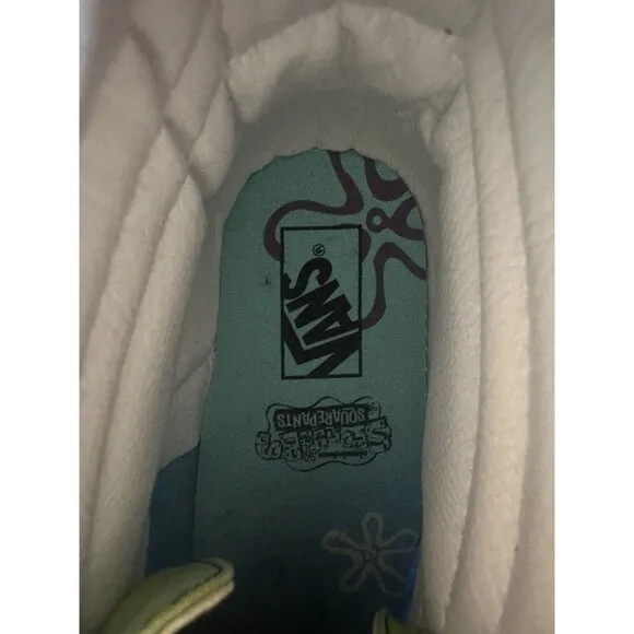 Vans Sk8-Hi x Spongebob Squarepants 'Imagination' Skate Shoes Sneakers Size 10.5