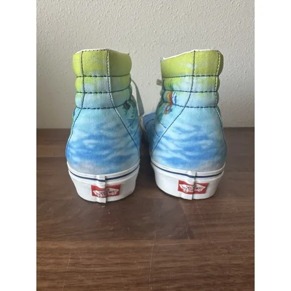 Vans Sk8-Hi x Spongebob Squarepants 'Imagination' Skate Shoes Sneakers Size 10.5