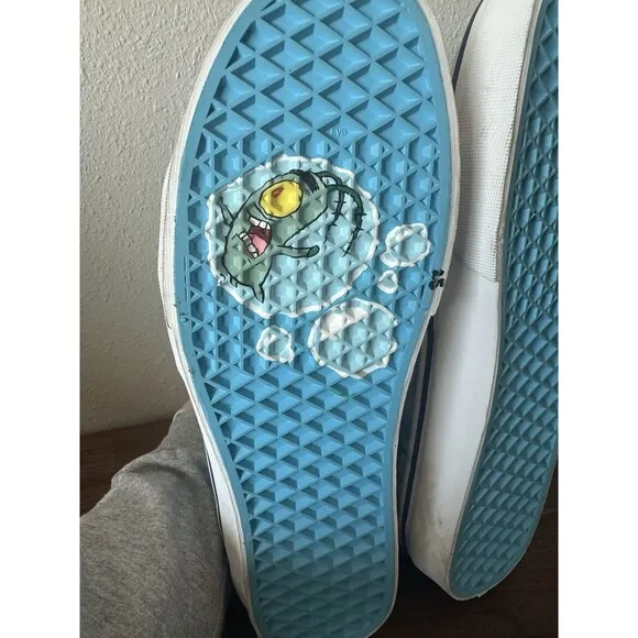 Vans Sk8-Hi x Spongebob Squarepants 'Imagination' Skate Shoes Sneakers Size 10.5