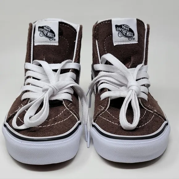 Vans Sk8 High Rain Drum Brown Sneakers  Unisex Mens Sz 4/Wnms 5.5 VN0A5JM8EE New
