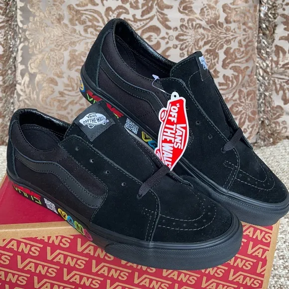 Vans Sk8-Low Disruptive Black/Black WMNS