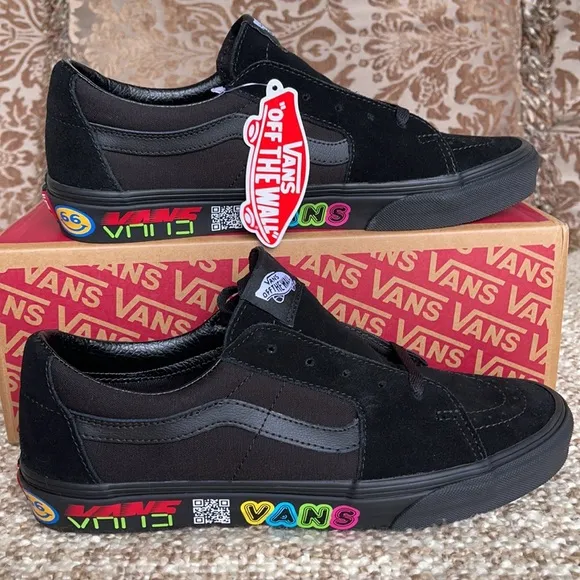Vans Sk8-Low Disruptive Black/Black WMNS