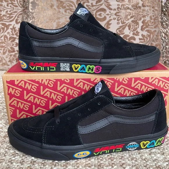 Vans Sk8-Low Disruptive Black/Black WMNS