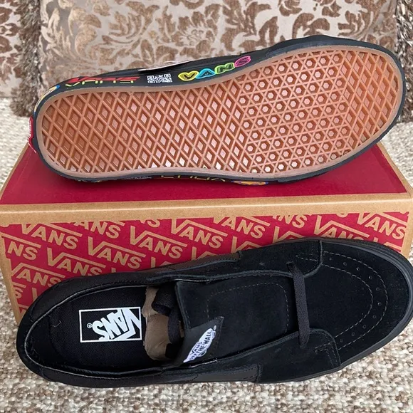 Vans Sk8-Low Disruptive Black/Black WMNS