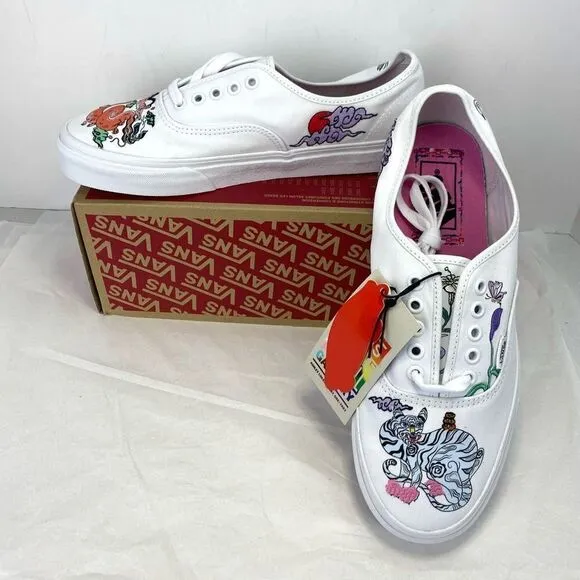VANS Sneakers Limited Otw Gallery Authentic Shoes Ashley Lukashevsky Embroidered