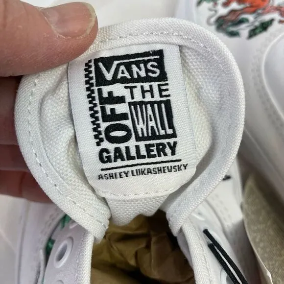 VANS Sneakers Limited Otw Gallery Authentic Shoes Ashley Lukashevsky Embroidered