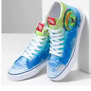 VANS SPONGEBOB UNISEX SH8-HI Men’s 9 Women’s 10.5 Sneakers