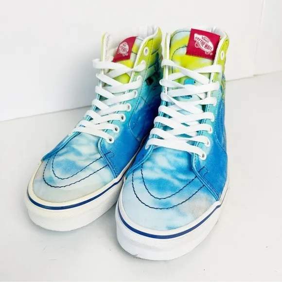 VANS SPONGEBOB UNISEX SH8-HI Men’s 9 Women’s 10.5 Sneakers