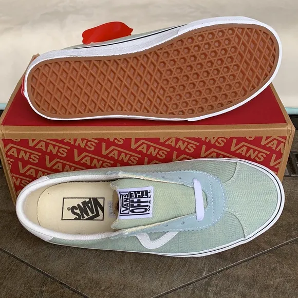 VANS SPORT DENIM Washed/True White WMNS
