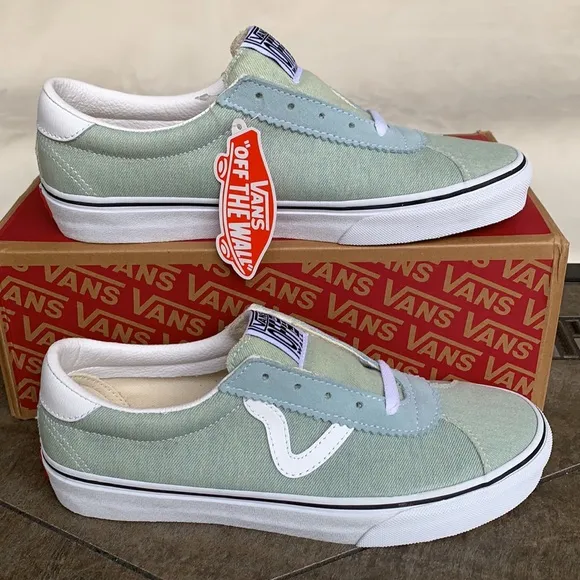 VANS SPORT DENIM Washed/True White WMNS