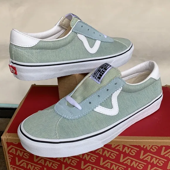 VANS SPORT DENIM Washed/True White WMNS