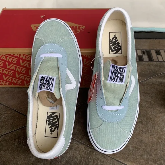 VANS SPORT DENIM Washed/True White WMNS