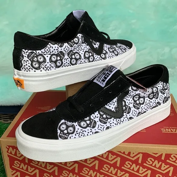 VANS SPORT DIADELOSMUERTOS Blktrwht men’s