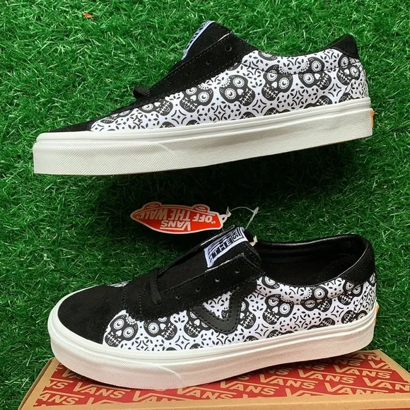 VANS SPORT DIADELOSMUERTOS Blktrwht men’s