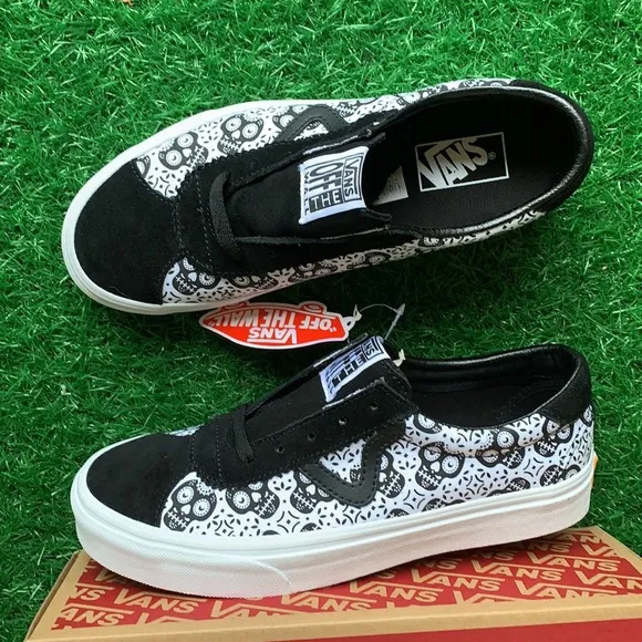 VANS SPORT DIADELOSMUERTOS Blktrwht men’s