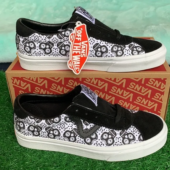 VANS SPORT DIADELOSMUERTOS Blktrwht men’s