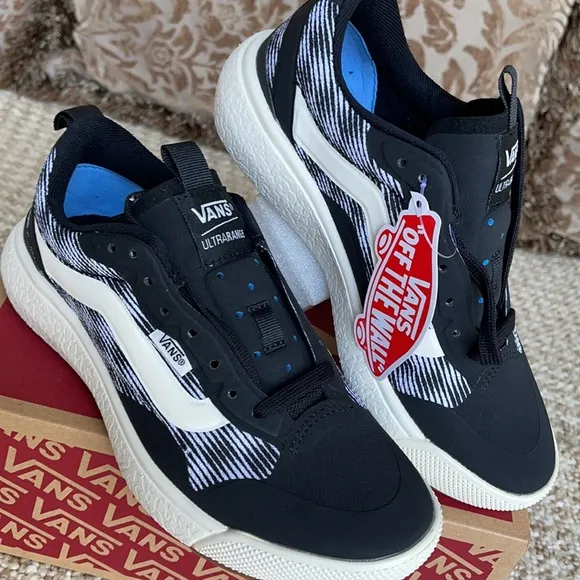Vans Ultrarange Exo Blur Checker Black/MarshmallwW