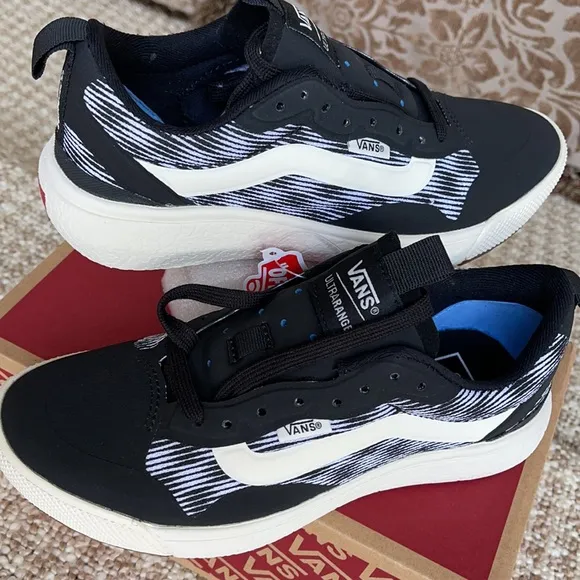 Vans Ultrarange Exo Blur Checker Black/MarshmallwW