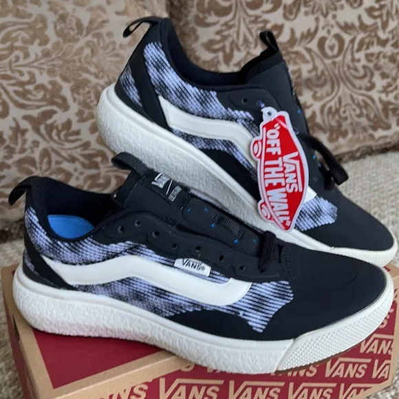 Vans Ultrarange Exo Blur Checker Black/MarshmallwW