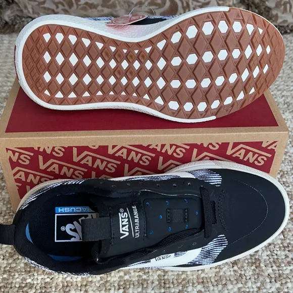 Vans Ultrarange Exo Blur Checker Black/MarshmallwW