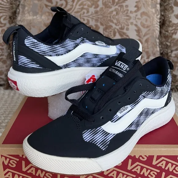 Vans Ultrarange Exo Blur Checker Black/MarshmallwW