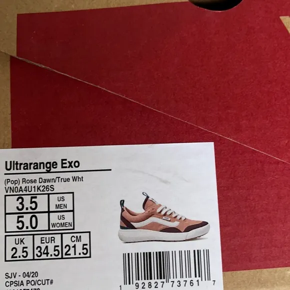 Vans Ultrarange Exo Pop Rose Down/True White WMNS