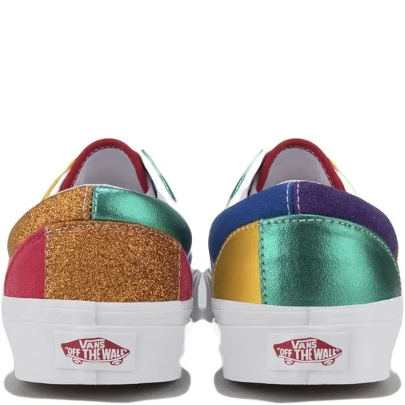 Vans Unisex Adult Era Pride Patchwork Sneakers Size M7.5W9