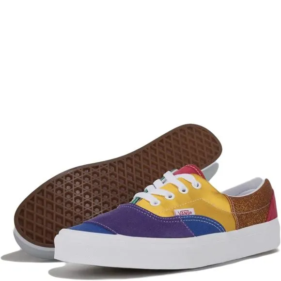 Vans Unisex Adult Era Pride Patchwork Sneakers Size M7.5W9