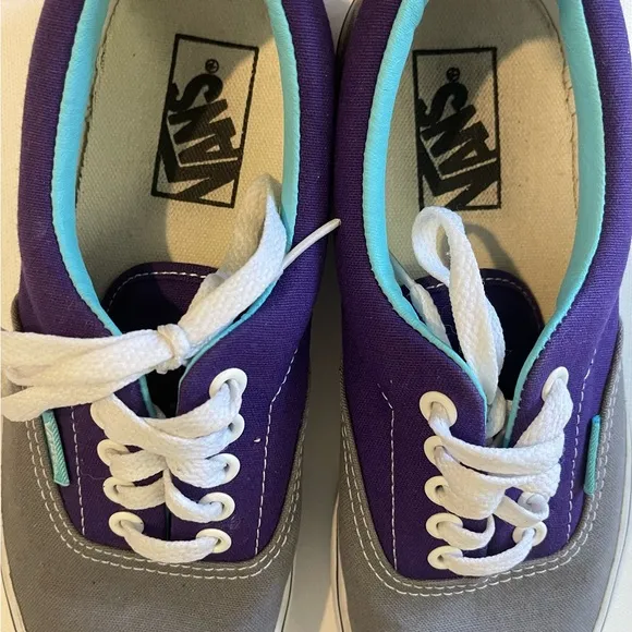 Vans unisex LPE grey / purple 2 tone skate sneakers