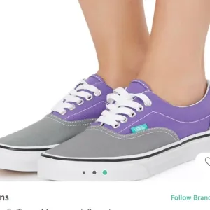 Vans unisex LPE grey / purple 2 tone skate sneakers