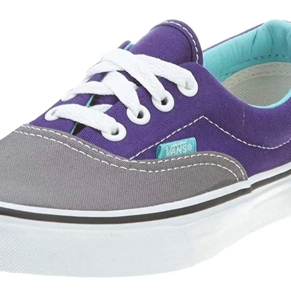 Vans unisex LPE grey / purple 2 tone skate sneakers