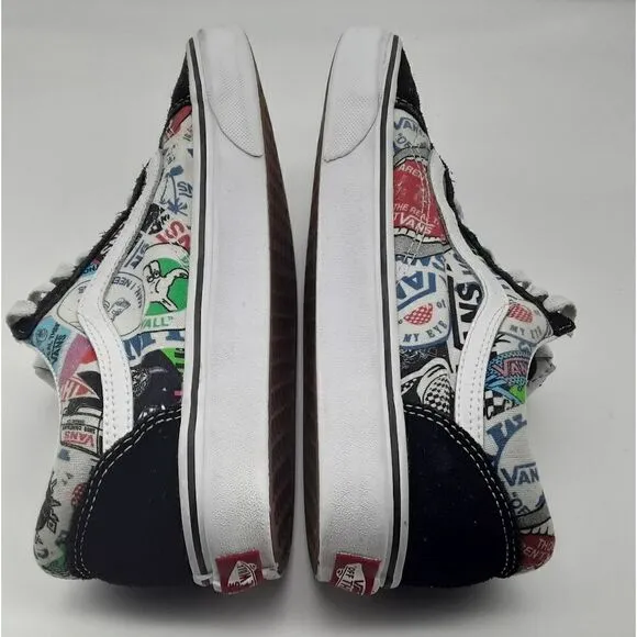 Van's Unisex Mash Up Old Skool Sneakers Size Men's 7 Women's 8,5